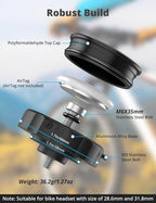 SUPMEGA Bike Mount for AirTag, Hidden Bicycle Stem Cap Mount for AirTag - Image 2
