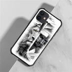 for iPhone 12/12 Pro Case, Lion Cross Jesus Christ Dove Pattern Graphic Design - Image 7