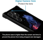 for Samsung Galaxy S23 Ultra Case, Galaxy Fox Wolf Pattern Graphic Design Girl - Image 2