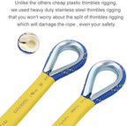 X XBEN Outdoor Climbing Rope 10M 20M 30M 50M 70M 152M 352M Static Rock Climbing - Image 5