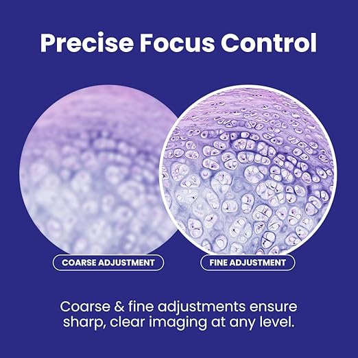 AmScope M150C / M150C-I 40X-1000X All-Metal Optical Glass Lenses Cordless LED - Image 6