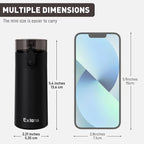 5oz Small Water Bottles with Straw, Mini Water Bottle with One-Hand Open Design - Image 2