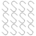 PATIKIL 1" S Shaped Hooks, 12 Pack Multipurpose S Hanging Hooks by PATIKIL