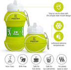 Collapsible Water Bottles with Carabiner Food Grade Sports Water Bottle - Image 8