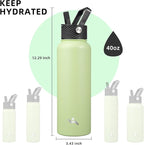 Konokyo 40oz Insulated Water Bottle Stainless Steel Sport Bottles - Image 5