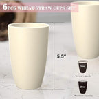 Homienly Wheat Straw Cups - Image 2