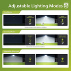 Philips 3600LM Solar Security Lights w/PIR Motion Sensor Outdoor, Waterproof - Image 4