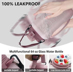 64oz Foldable Silicone Water Bottle - Image 8