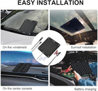ECO-WORTHY 10W Solar Car Battery Charger Maintainer 12V Waterproof Portable - Image 8