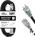 Indoor Outdoor Extension Cord Weatherproof by HONDERSON