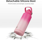 BJPKPK Water Bottle with Straw Lid, 32oz Vacuum Insulated Water Bottles - Image 4