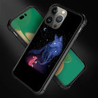 for iPhone 14 Pro Max Case, Galaxy Fox Wolf Pattern Graphic Design Girl Boy - Image 7