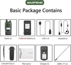 BAOFENG GM-15 Pro GMRS Radio 8W NOAA Weather Receiver Radio, GMRS Repeater - Image 8