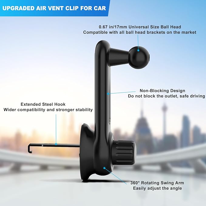 Car Vent Clip for Car Mount Universal Car Phone Holder Mount Vent Clip - Image 7