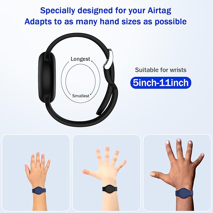 R-fun Waterproof AirTag Watch Bracelet - Image 5