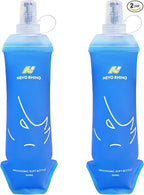 N NEVO RHINO 2PCS Soft Flask, 17oz/500ml TPU Running Water Bottle by NNEVORHINO