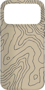 Coyote Country Guide Lines Topographical Contour Map Case by Unknown