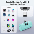 Mini Portable Charger USB C Power Bank, Upgraded 5500mAh PD Fast Charging - Image 4