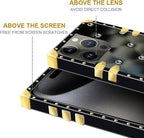 Compatible with iPhone 16 Pro Case, Shiny Black Sofa Crystal Luxury Golden - Image 6