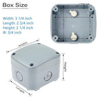Waterproof Junction Box, Nineleaf PVC/ABS Outdoor Junction Box Electrical - Image 4