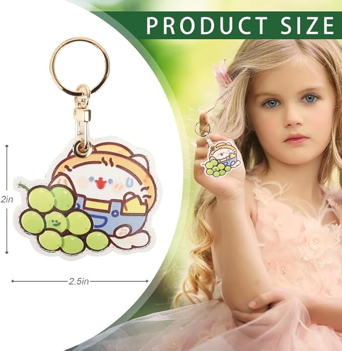 Leather Keychain Case Holder Compatible - Image 2