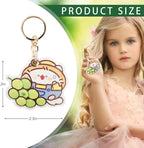 Leather Keychain Case Holder Compatible - Image 2