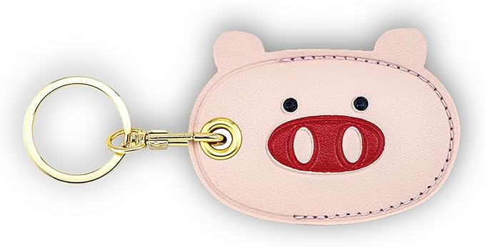 Leather Keychain Case Holder Compatible by XSUIOY