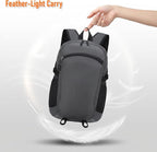 Lightweight Hiking Backpack 18L Packable Foldable Small Daypack Collapsible - Image 4