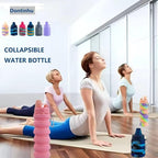 Collapsible Water Bottles 2 Pack Travel water bottle Sports Portable Water - Image 5