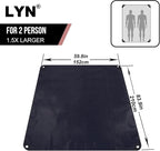 LYN Heavy Duty Emergency Blanket Survival Gear Waterproof Insulated Blanket - Image 2