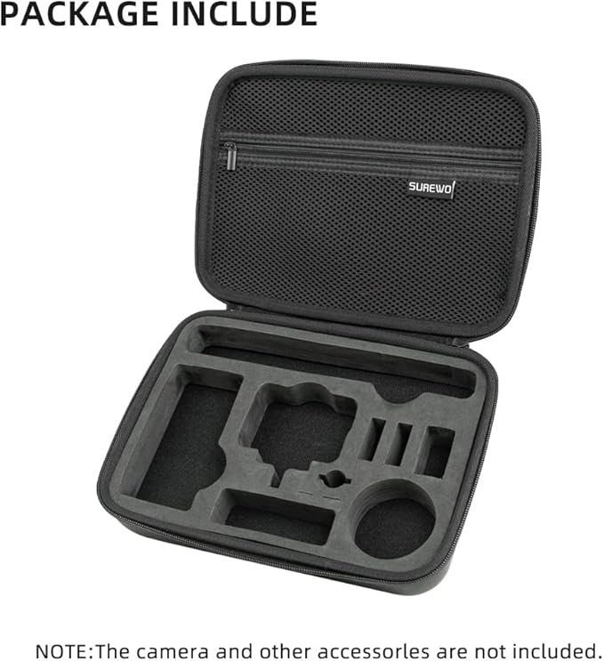 SUREWO Surface-Waterproof DJI Osmo Action 6 Carrying Case, Travel Portable Bag - Image 8