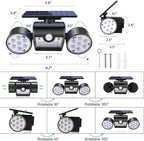 Solar Lights Outdoor, 30 LED Solar Security Lights - Image 7