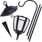 Dynaming 2 Pack Solar Hanging Lights Outdoor, Solar Powered Garden Decorative - Image 9