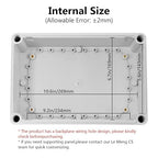 LeMotech IP67 Waterproof Junction Box ABS Plastic Project Box Dustproof - Image 3