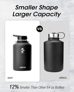 Coolflask 64oz Insulated Water Bottle - Image 3