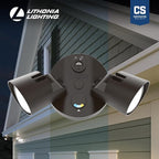 Lithonia Lighting HomeGuard 2-Light LED Outdoor Flood Lights, Outdoor LED Lights - Image 11