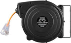 VEVOR Retractable Extension Cord Reel, 50 FT Heavy Duty 14AWG/3C SJTOW Power - Image 11