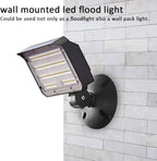 60W LED Flood Light with Knuckle, Outdoor Security Fixture Dusk-to-Dawn - Image 3