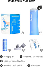 1.0L Collapsible Water Filter Bottle, BPA-Free Ultralight & Durable Squeeze - Image 8