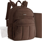 BAGSMART Diaper Bag Backpack, Lightweight Stroller-Friendly Diaper Bag by BAGSMART
