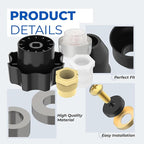 Wall Hydrant Complete Service Kit, Outdoor Faucet Repair Kit 500 400 Series - Image 2