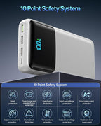 Portable Charger Power Bank 50000mAh, USB-C PD 30W Fast Charging, High Capacity - Image 5