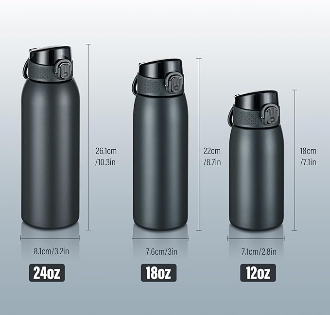 Insulated Water Bottle 12 oz - Image 7