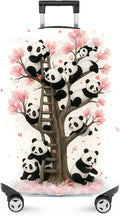 ANNA QUEEN Panda Luggage Cover, Cute Panda Tree Suitcase Protector, Stretchable by ANNAQUEEN