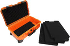 22" Weatherproof Hard Case Rolling Waterproof Case Dry Box - Image 6