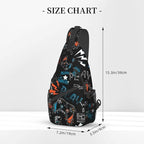 Sling Backpack For Men Hiking Daypack Crossbody Shoulder Bag Travel Chest Pack - Image 5