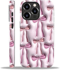 for iPhone 13 Pro Case, HL2 Abstract Ribbons Bows Hybrid 2 Layer Hard Shell by Unknown