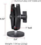 66mm Diameter Round Heavy-Duty Magnetic Base Mount - Image 2