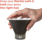 Snowfox Premium Vacuum Insulated Stainless Steel Martini Glass, Martinis Stay - Image 6