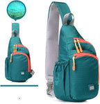 Peicees Small Sling Backpack Waterproof Unisex Shoulder Bag Chest Crossbody - Image 3